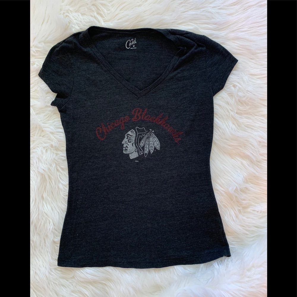 CHICAGO BLACKHAWKS GF’S CO ED T SHIRT